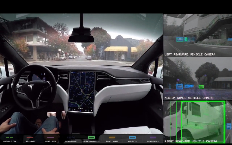 Musk Says Tesla's Self-Driving System Coming by the End of the Year