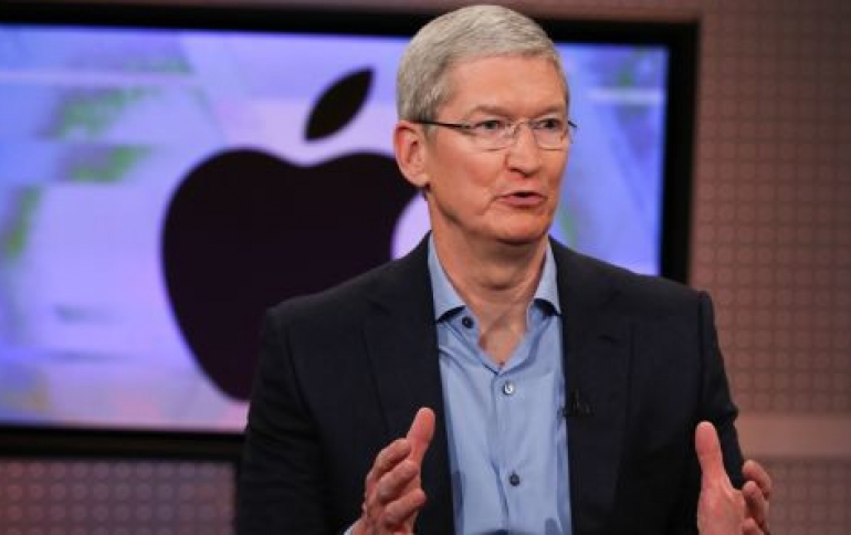 Tim Cook Talks About Upcoming Services, Qualcomm, iPhones