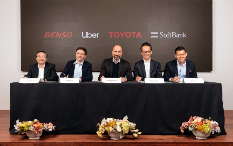 Uber Receives $1 Billion Investment From Toyota, Denso And SoftBank