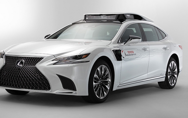 Toyota Rolls-out Upgraded P4 Automated Driving Test Vehicle at CES