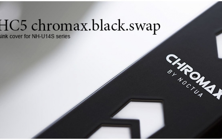 Noctua Presents new Chromax Line fan and Heatsink Accessories