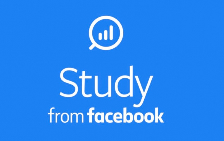 Facebook's Study App Will Reward You For Monitoring Your Activity