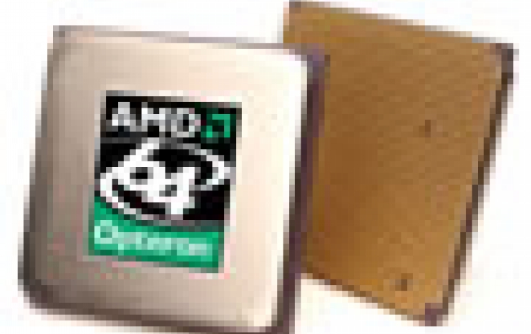 AMD Begins First Shipments of AMD64 Products Manufactured At Chartered