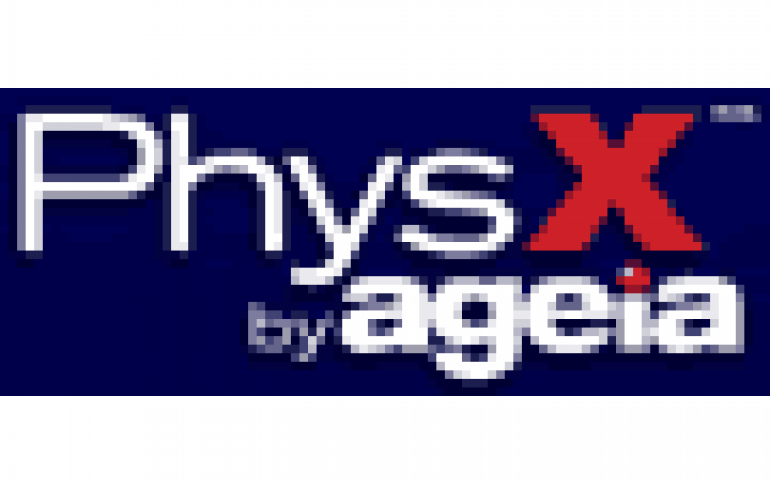 Software Developers Embraces AGEIA PhysX Technology