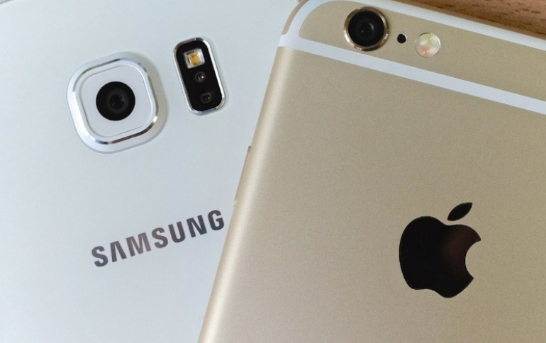 Apple Closes the Gap on Samsung Fourth Quarter's Worldwide Smartphone Shipments