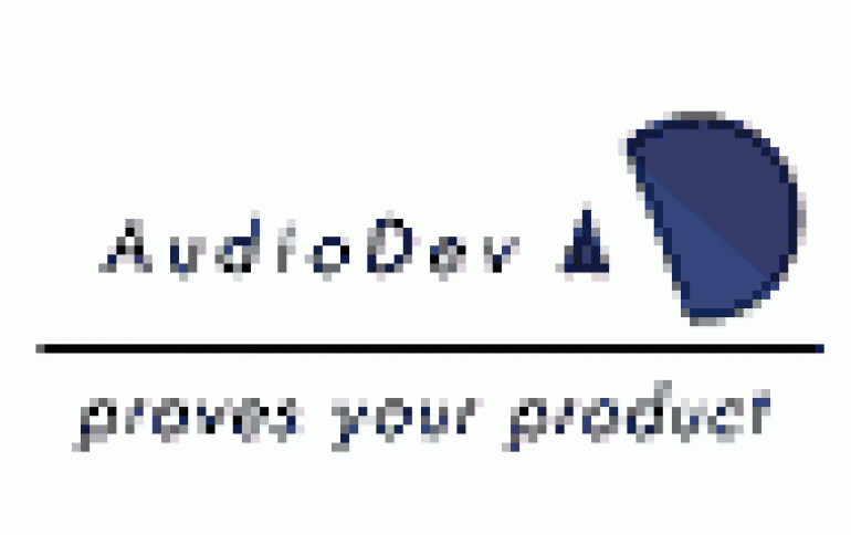 AudioDev and Microsoft have renewed agreement regarding test equipment for Xbox products