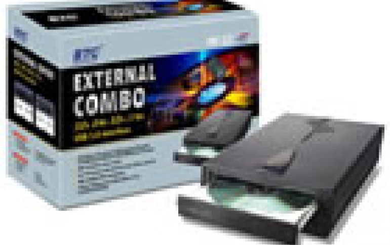 BTC ships external CDRW/DVD-ROM Combo drive