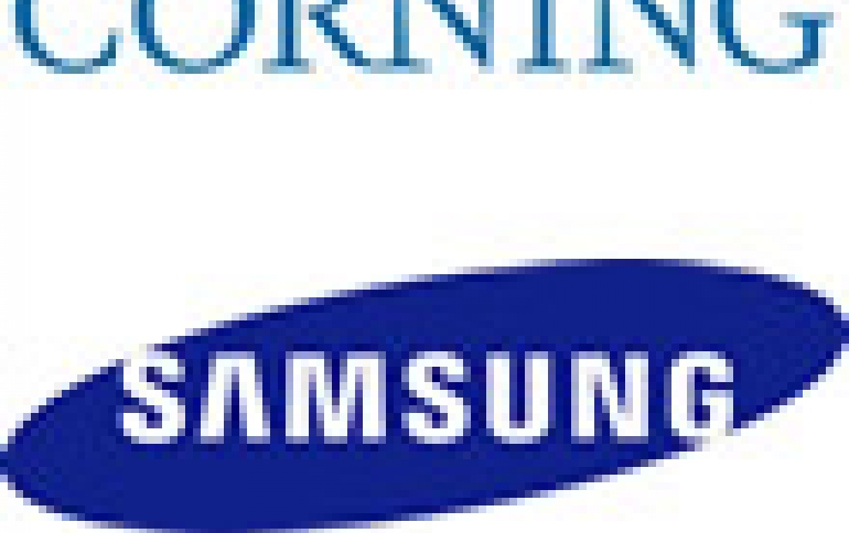 Corning To Buy Samsung's Stake From LCD JV