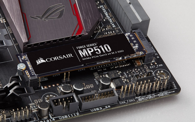 CORSAIR Launches Force Series MP510 M.2 PCIe NMVe SSD