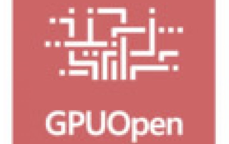 AMD Launches GPUOpen To Promote Radeon Cards