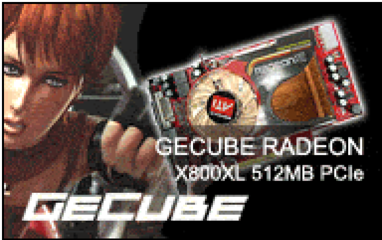 Info-Tek Releases GECUBE RADEON X800XL 512MB Heat Pipe Graphics Card