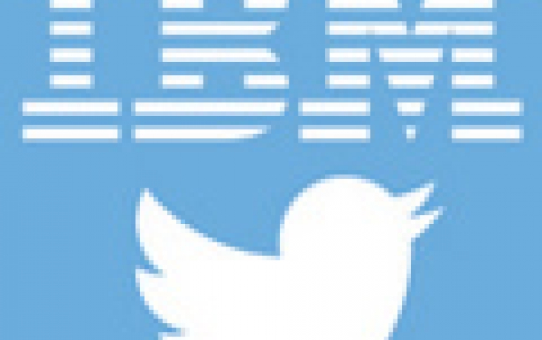 Twitter and IBM Form Partner to Data Analytics