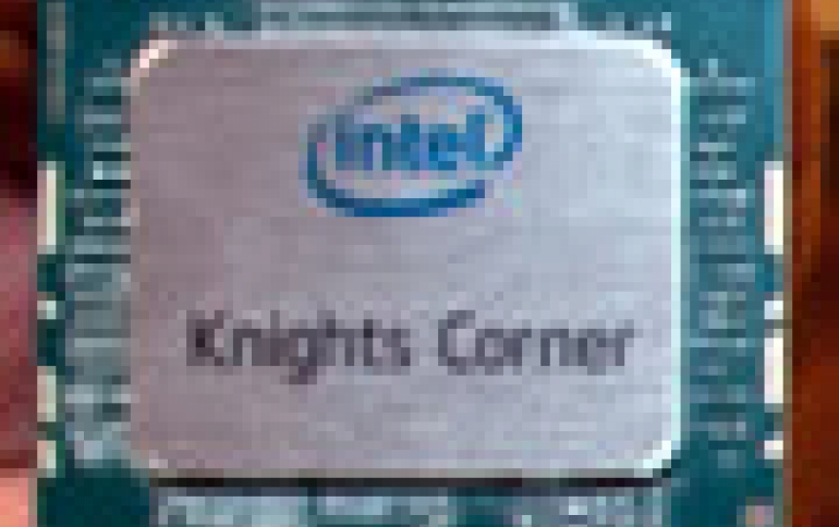 Intel Reveals 1 TFLOP/s  Knights Corner, Next-generation Xeon E5 Chips