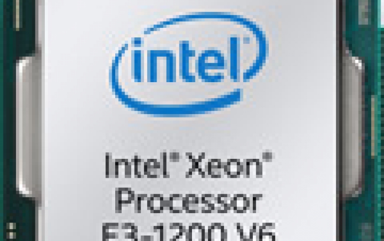 New Intel Xeon Processor E3-1200 v6 Product Family Targets Pros