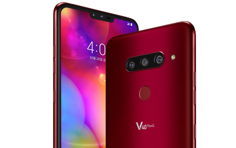 LG Unveils the Five Camera LG V40 THINQ Smartphone, Hybrid LG Watch W7 Smartwatch