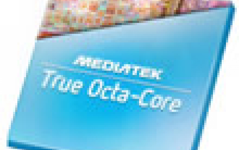 MediaTek to Release Its 'True' 8-core Chip In Q4