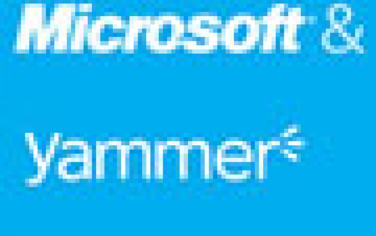 Microsoft to Buy Social Network Yammer For $1.2 Billion