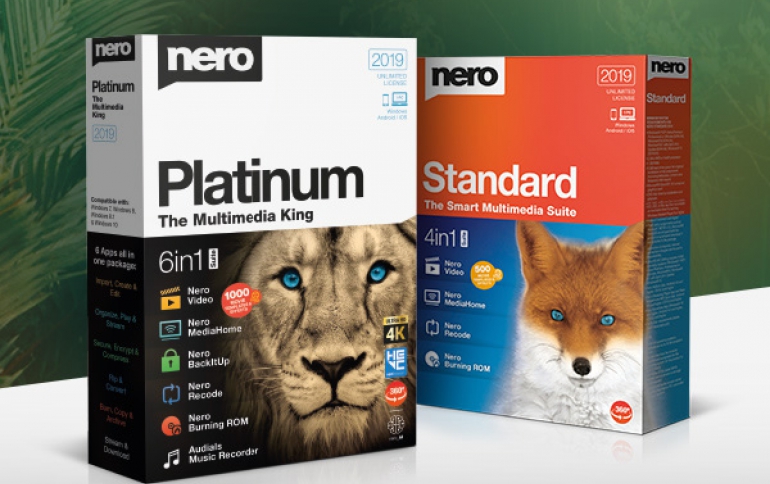 Multimedia-focused Nero 2019 Released