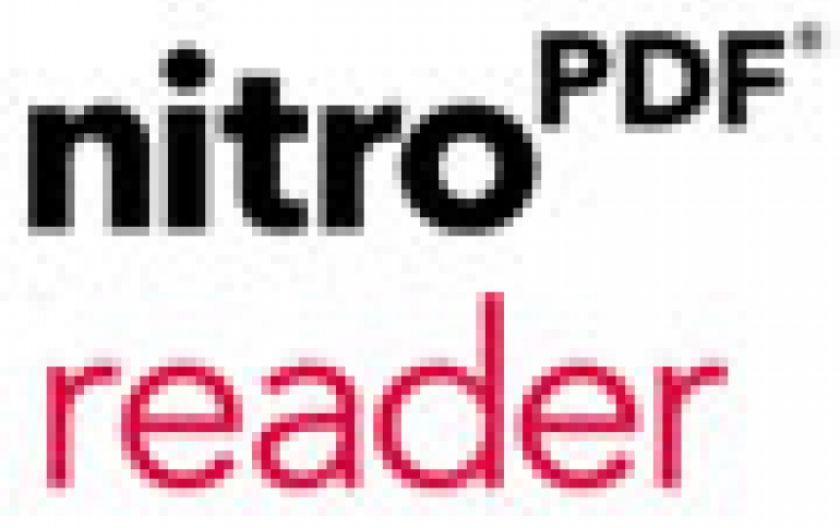 Nitro PDF Reader To Chalenge Adobe's Solution