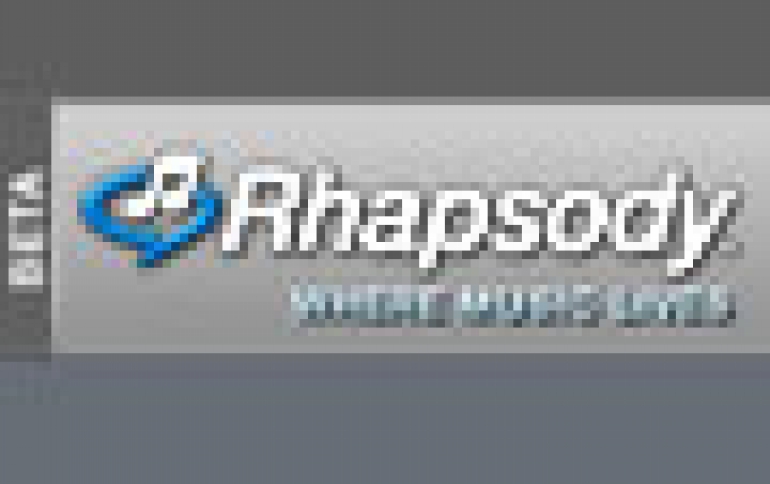 Real Launches Rhapsody.com Website