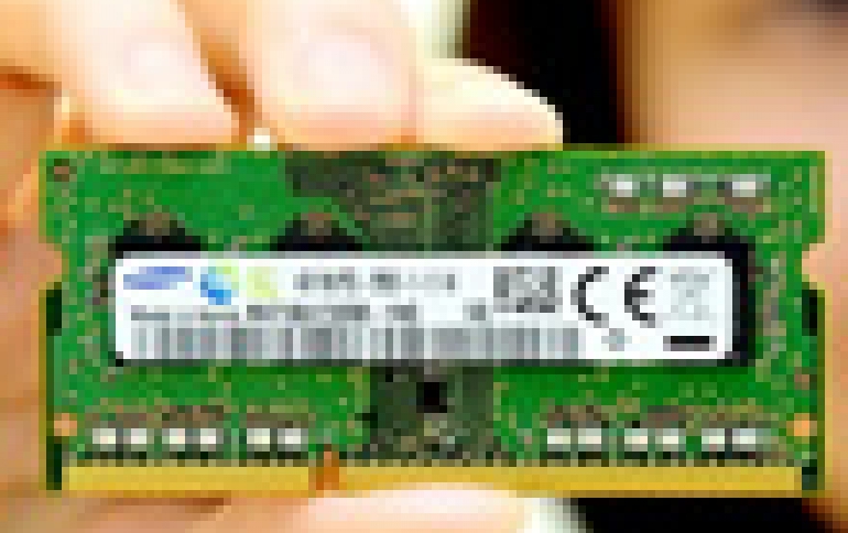 Samsung Now Mass Producing 4Gb DDR3 Using 20 Nanometer Process Technology