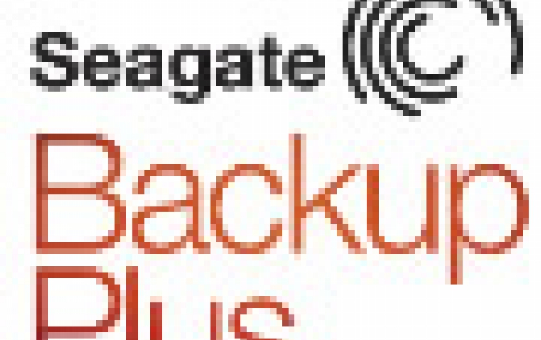 New Seagate Backup Plus Series Of Hard Disks Automate 
Backup, Online Photo Sharing