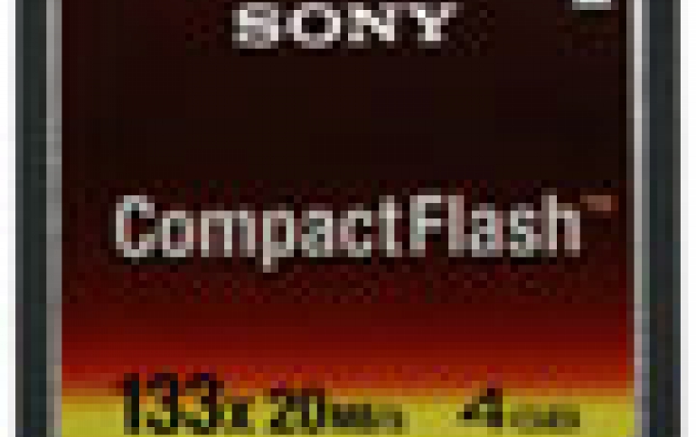 Sony Announces its First CompactFlash Product Line-up