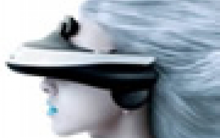 Sony Introduces Head Mounted 3D Display Equipped OLED Panel