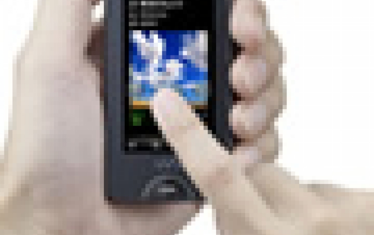 Sony Unveils Touch-screen Walkman