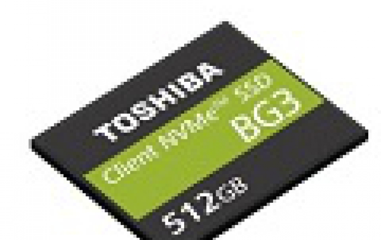 Toshiba Unveils Single Package NVMe Client SSD Utilizing 64-Layer, 3D Flash Memory