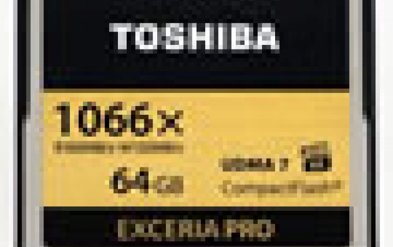 Toshiba to Start Sales of 4K-ready CompactFlash Memory Card, 8Mpx Image Sensor