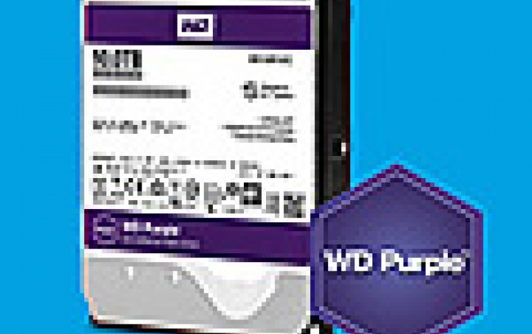 Western Digital Adds 10TB Model To Purple Surveillance-class Hard Drives