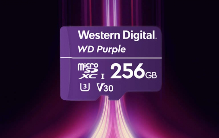 Western Digital Releases 3D NAND UFS Embedded Flash Drive, WD Purple microSD Card and Video Surveillance Data Management