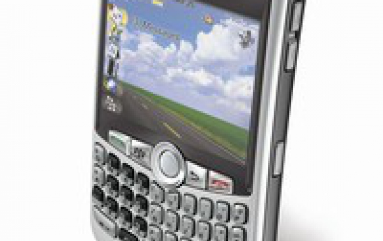 New BlackBerry Curve with GPS