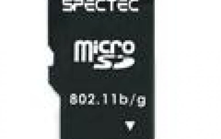 microSD Wi-Fi Card Announced by Spectec