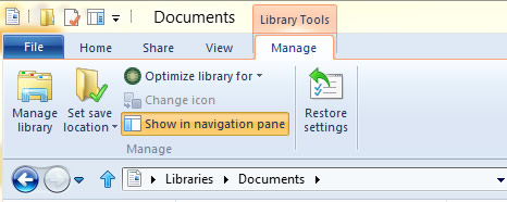 Figure 16 - Library Tools context tab Figure 16 - Library Tools context tab
